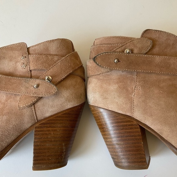 Rag and Bone Harrow Suede Leather Boots Size 38 - Picture 8 of 10